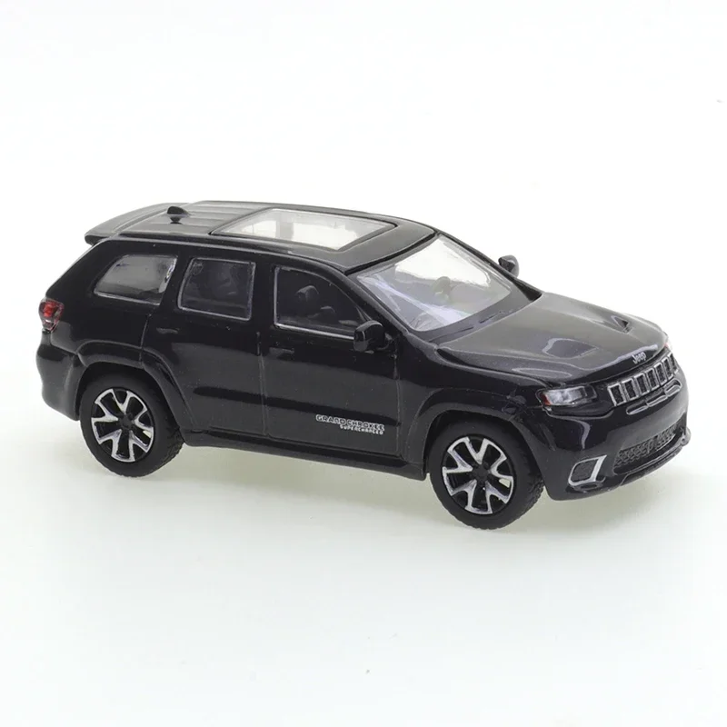 JKM 1/64 Jeep Grand Cherokee Trackhawk 2019 Series SUV Diecast Alloy Model Car Friends Gifts Collect Ornaments Kids Toys Boys 6