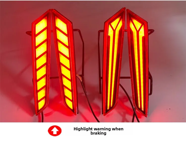 For BYD Seagull Dolphin Surf 2023-2025 Car LED Rear Bumper Light Reflector Driving Brake Light Fog Lights Dynamic Turn Signal detail image 11