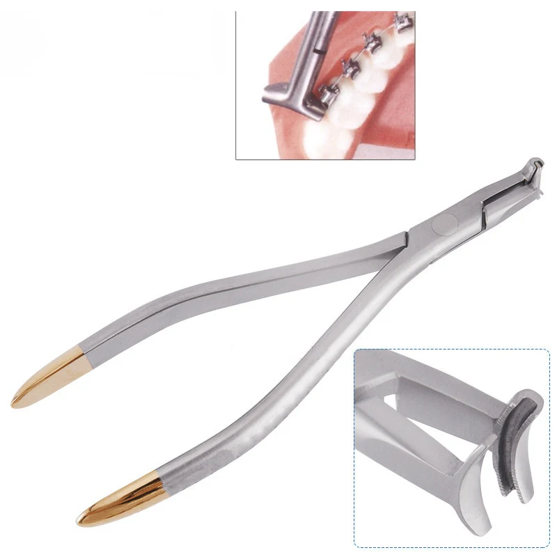 

Dental End Bending Pliers Orthodontic Lingual Wire NiTi Cinch Back Pliers Dentist Tools Dentistry Instrument