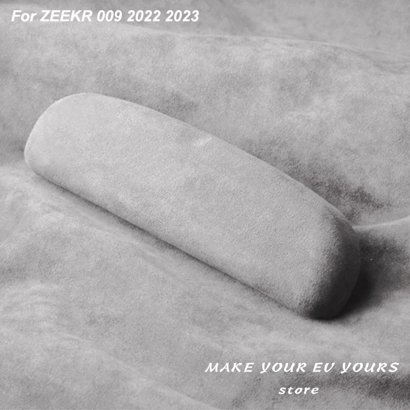 

For ZEEKR 009 2022 2023 Car Suede Glasses Case Storage Box Alcantara Interior Accessories