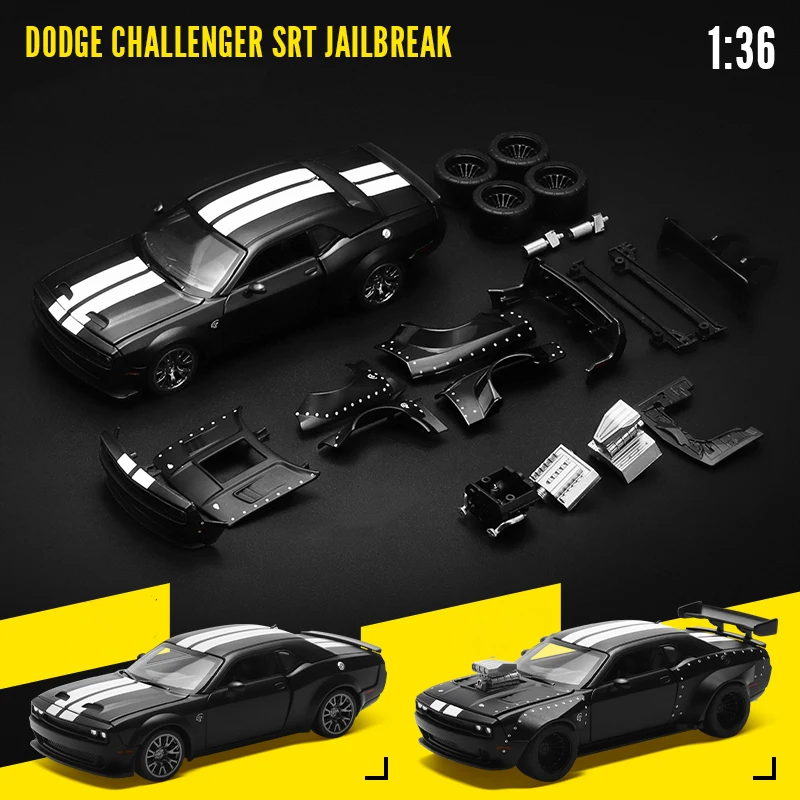 ダッジチャレンジャー SRT 1:36 ミニカー CCA MSZ 1:36 2022 ダッジチャレンジャー SRT ジェイルブレイク