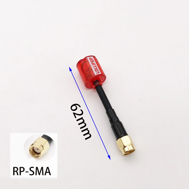62mm RPSMA red