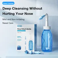 330ML Nasal Wash Sinusitis Nose Cleaner for Adults Child Allergic Rhinitis Treatment Nasal Irrigator Neti Pot Nose Cleaning Tool 1