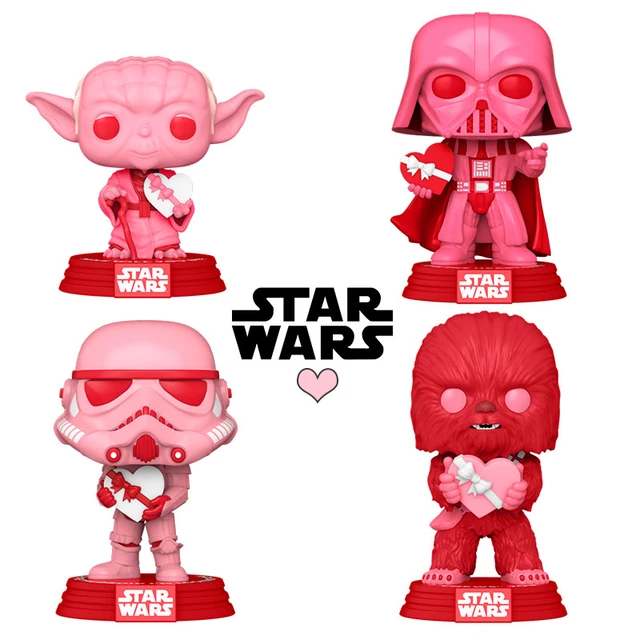 Pack Funko Pop Star Wars San Valentin original, figure, gift - AliExpress