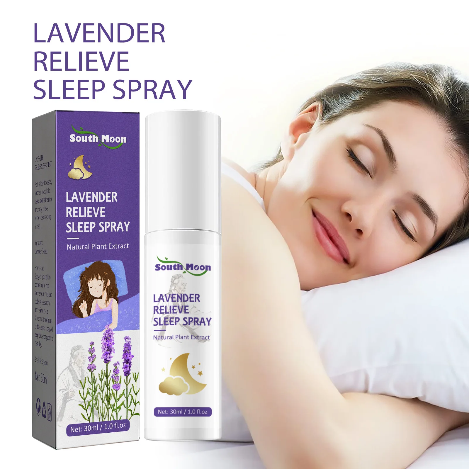 Lavender Sleep Spray | Aromatherapy Mist for Deep Sleep | Dream Tech