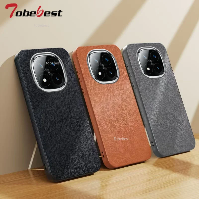 Ultra-Thin Leather Texture Silicone Phone Case - Soft Touch Protective Cover