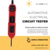 Car Electrical System Tester 6-36V DC Car Drive Test Pen Automotive Electric Circuit Tester 4