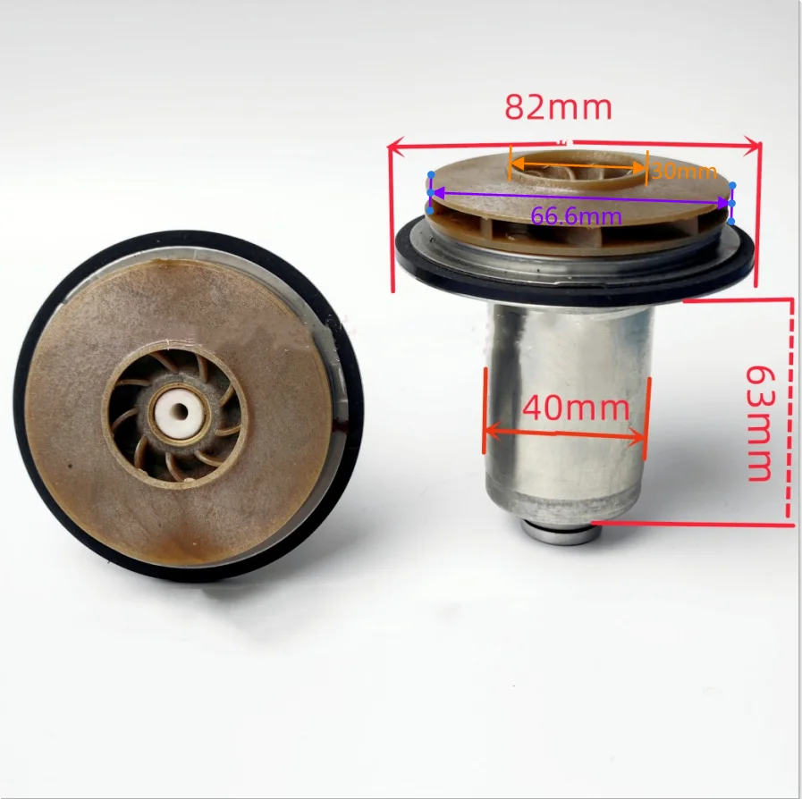 Gas Boiler Part Water Circulation Pump Motor Rotor/Water Leaves