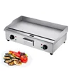 28" Commercial Electric Griddle 110V 3000W Electric Countertop Griddle Non-Stick Restaurant Teppanyaki Flat Top Grill Stainless 1