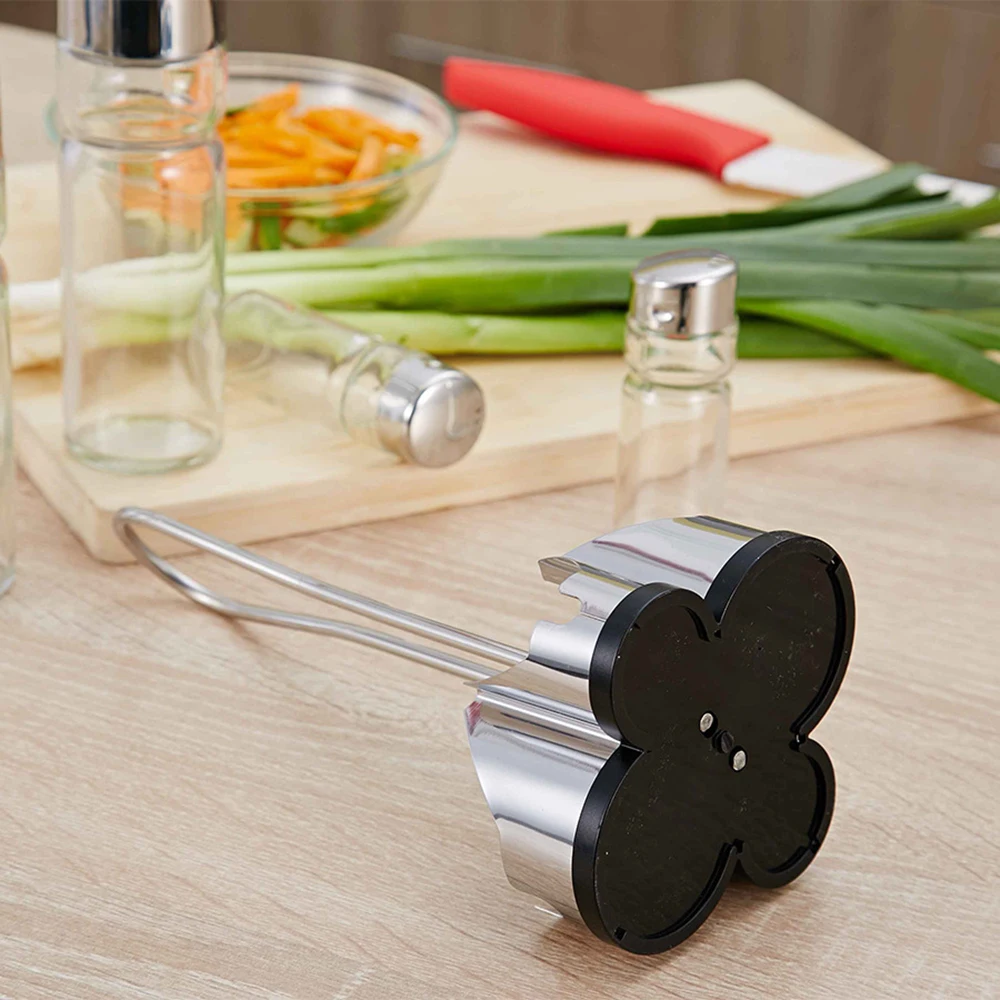 Seasoning Bottle Set 4 in 1 Oil Vinegar Dispensers Salt Pepper Shakers
