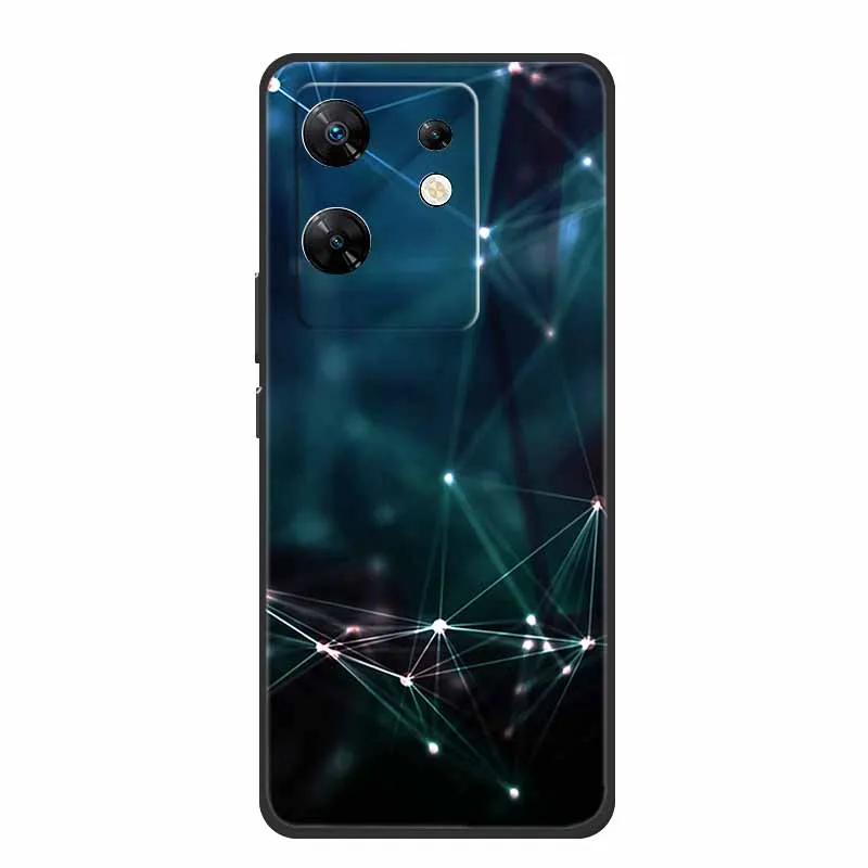 Sleek Black Silicone Shockproof Phone Case - Soft, Durable Back Cover for Enhanced Protection (6.78)