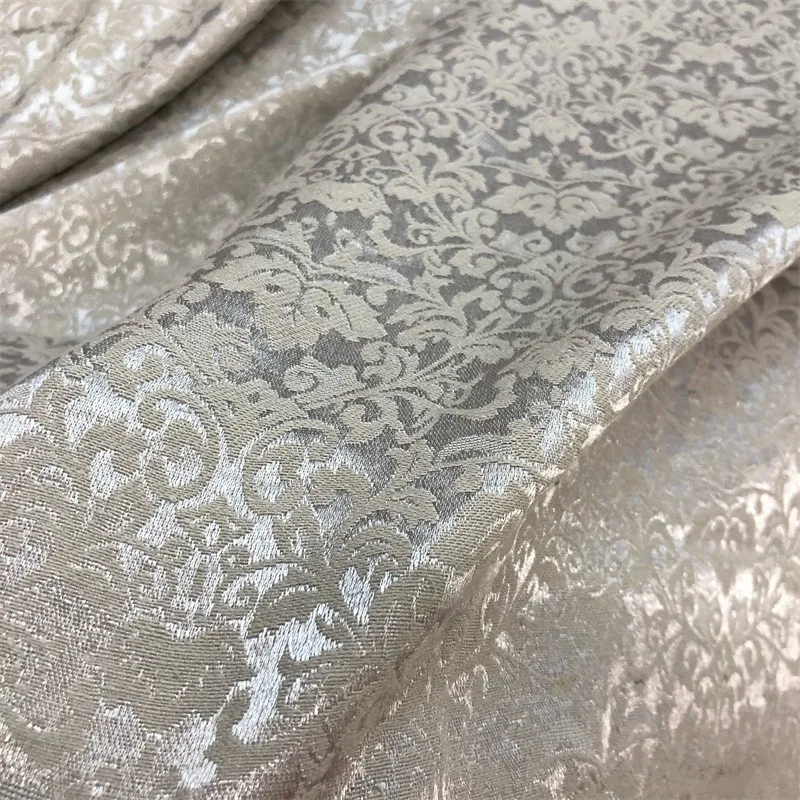 Gold Jacquard Fabric Meter Jacquard Fabric Bubble Cloth Jacquard