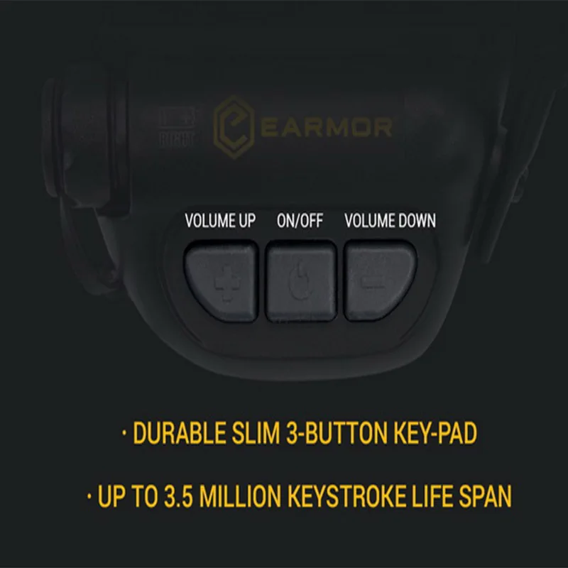 Earmor M32 Noise Cancelling Tactical Headphones Hunting Shooting