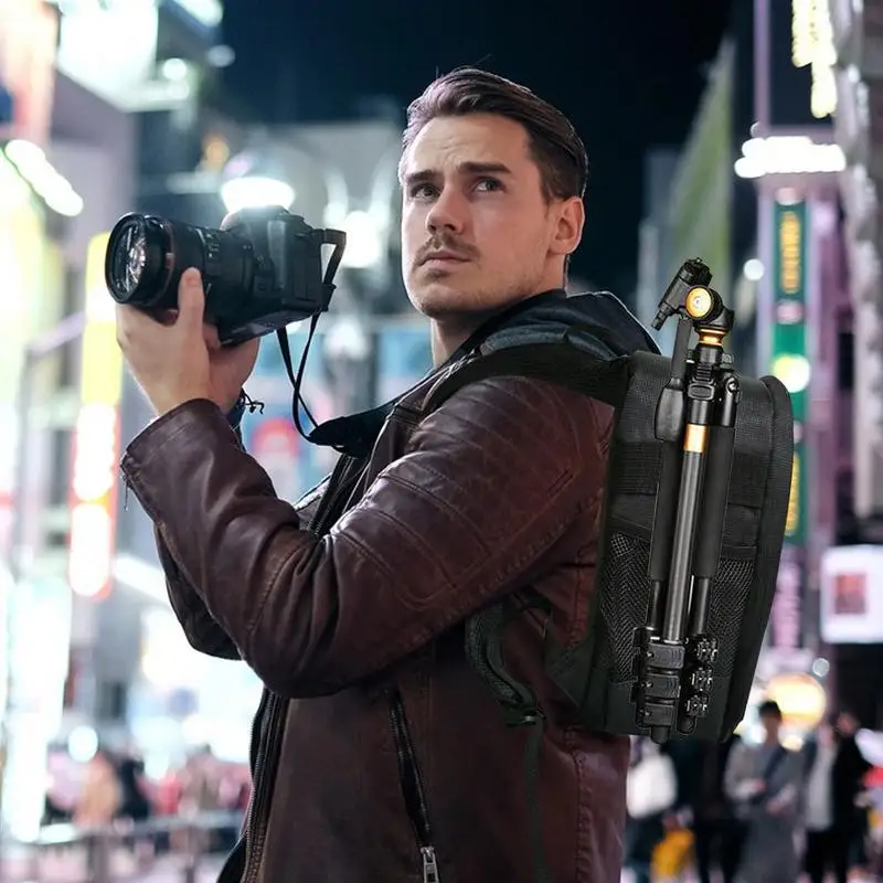 Waterproof Camera Backpack Small Camera Backpack Camera Bag Waterproof Camera Bag For SLR/DSLR Camera Lens And Accessories DSLR