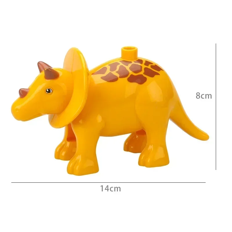 thumbnail image 1 of Bloques de construcción grandes Dinosaurios Rex de Jurassic World Figuras Animales marinos Compatibles Ladrillos grandes Juguetes educativos para niños, 1 of 5