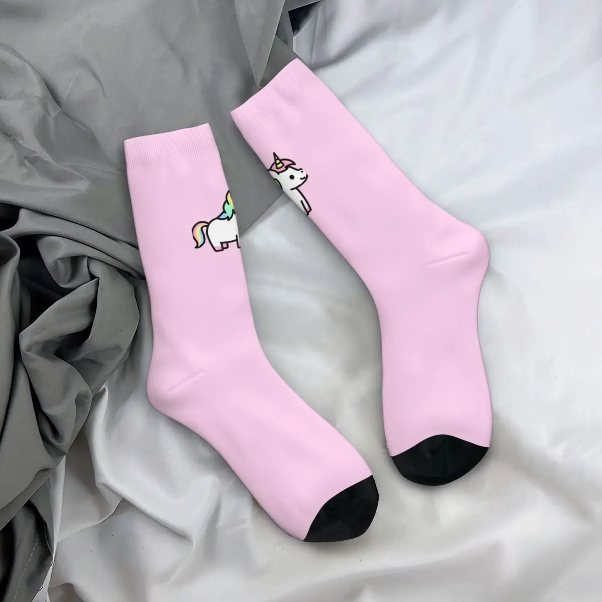 

Unicorn Socks Cute Animal Fashion Stockings Women Men Soft Outdoor Sports Socks Spring Printed Non-Slip Socks