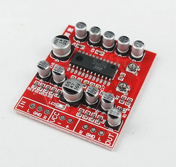 BA3884F Tone Board preamplifier BBE Sound effect exciter DIY Module to enhance Clarity Treble