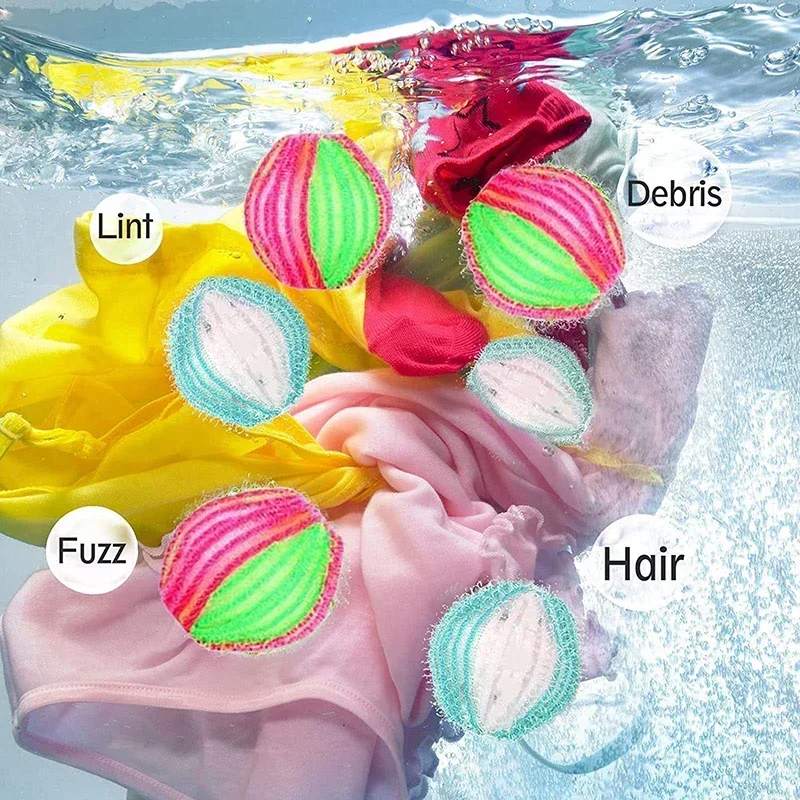 6/12pcs Downy Laundry Balls Fabric Softener Washing Machine Removes Lint From Clothes Filter Personal Care Floating Limpieza
