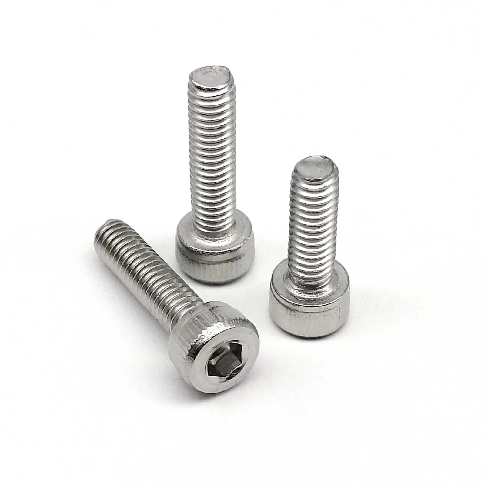 10/50pcs M1.4-M5 Small Micro 304 A2 Stainless Steel DIN912 Allen Hexagon Hex Socket Head Cap Bolt Screw