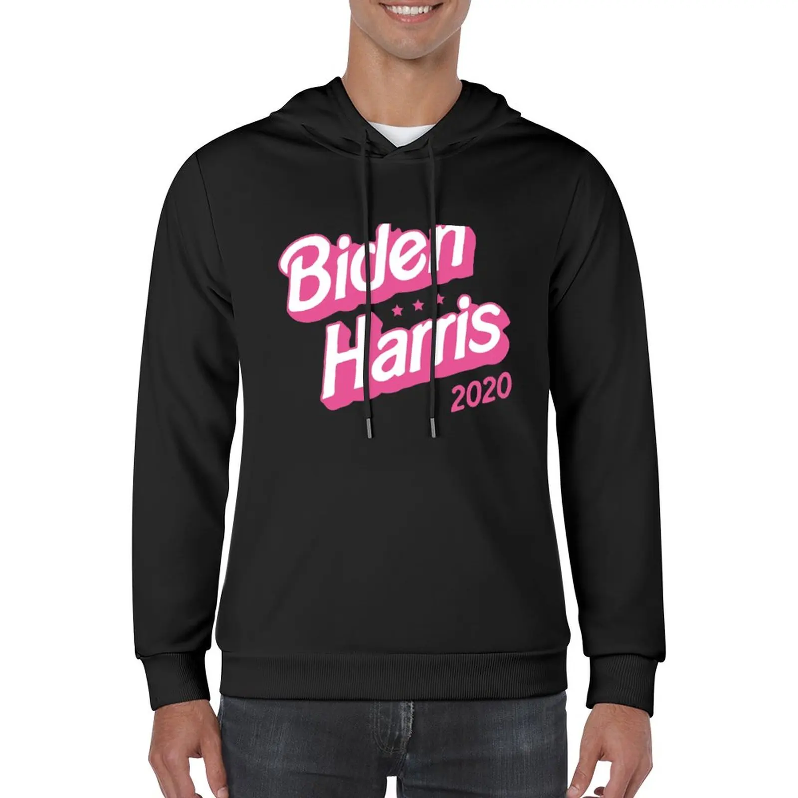 

New Biden Harris Pink 2020 USA Election Funny Pullover Hoodie men's sweat-shirt set korean autumn clothes men's oversize hoodie