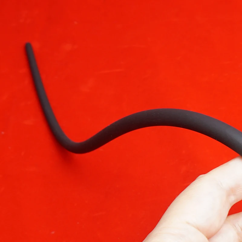 Liquid Silicone Penis Plug,Urethral Dilator Catheter Sounding,Urethra Sound With Suction Cup,Sex Toys for Men
