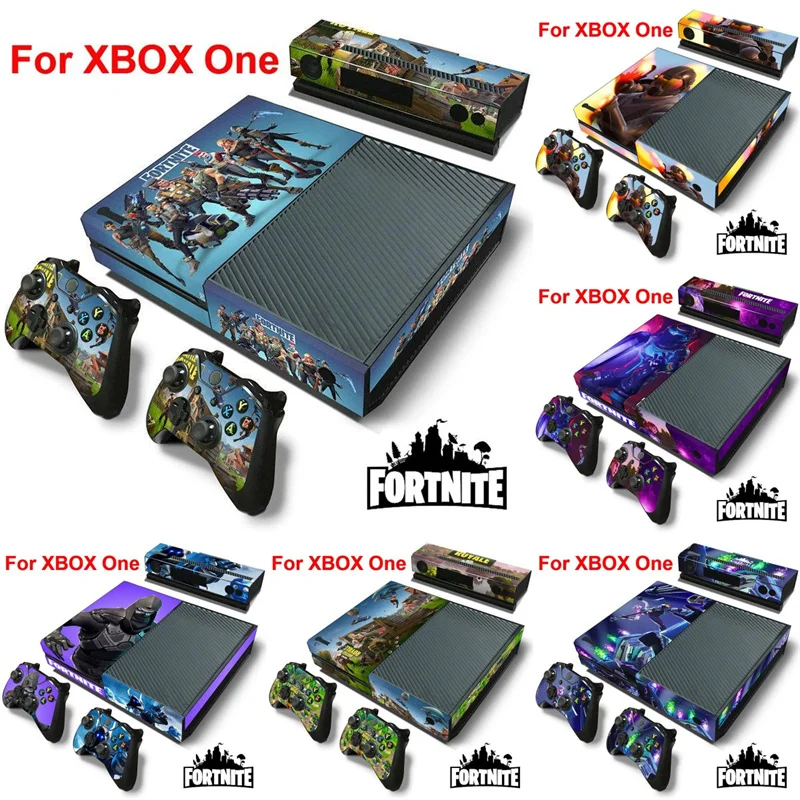 Oppressor Fortnite Battle Console Stickers Per Sony Xbox One Full Body Color Skin Decalcomanie Per Playstation Controller Gamepad