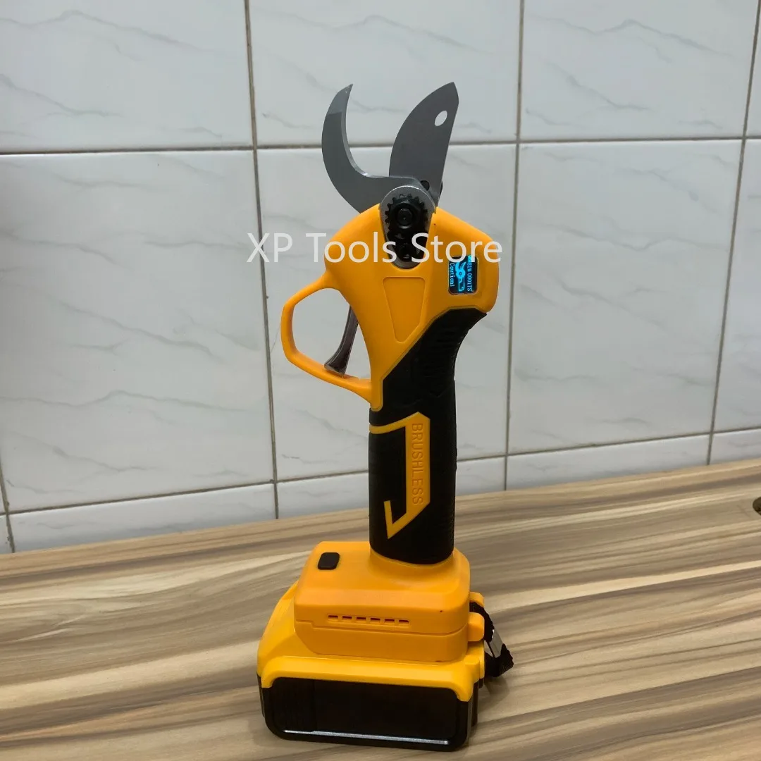 브러시리스 전기 가지 치기 가위 무선 휴대용 전기 가위 가지 절단기 Dewalt 20V 배터리 용 정원 도구