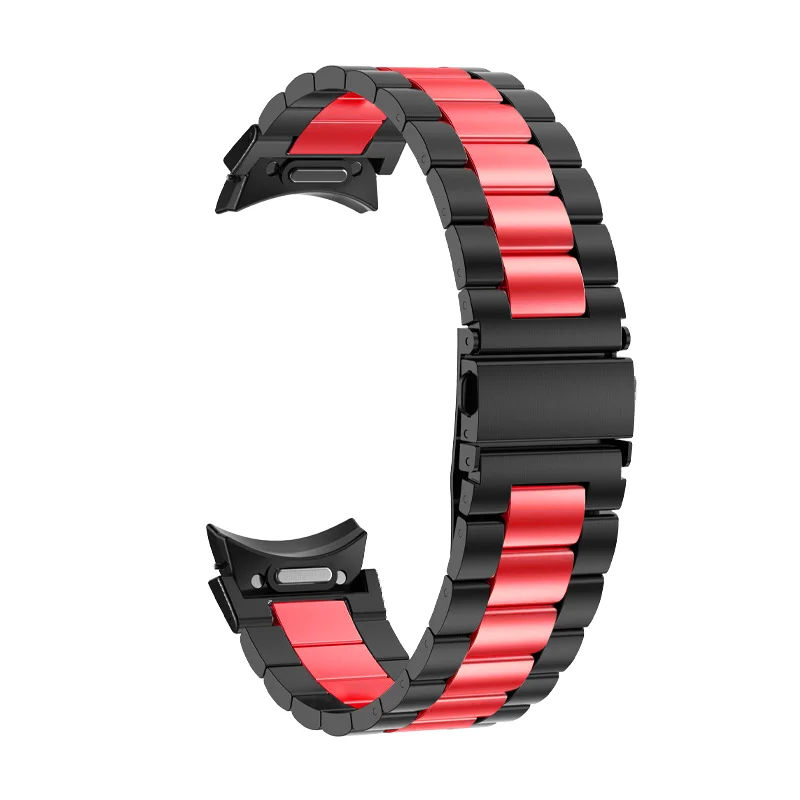 Elegant Titanium Stainless Steel Strap - No Gaps Design Wristband