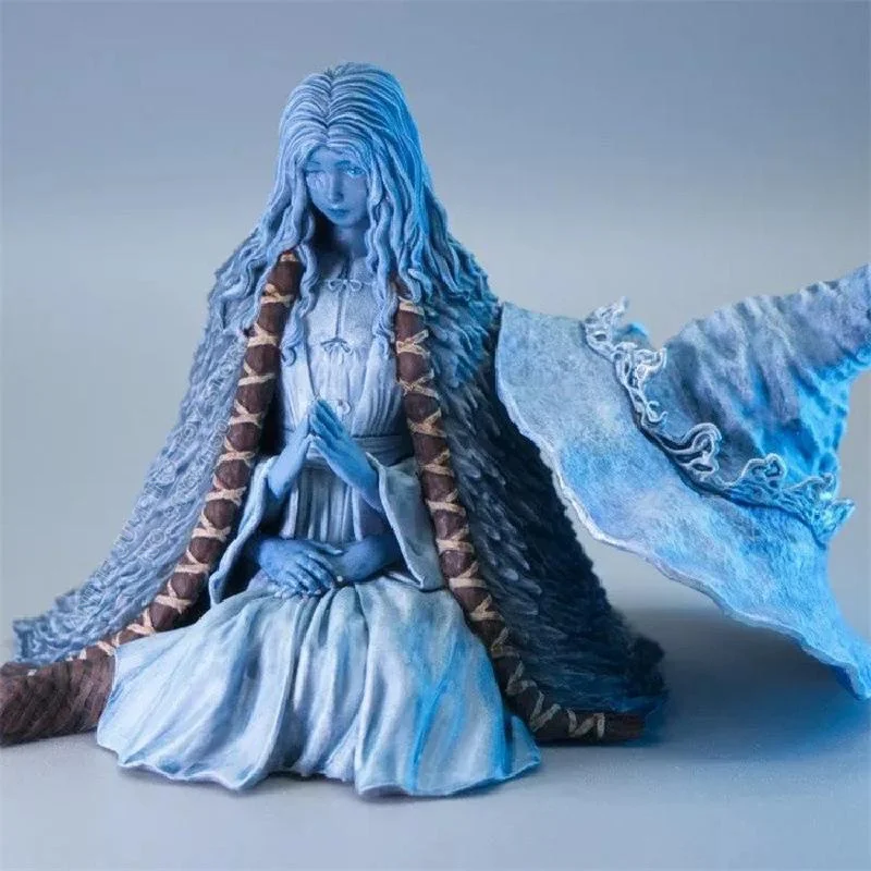 Statue Elden Ring - Personnage Ranni Dans Un Anneau - PVC - 7 Cm De Haut - Décoration Geek Et Collection