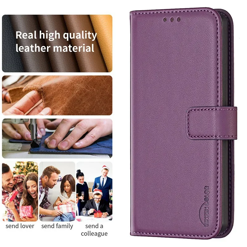 Versatile Leather Wallet Flip Case - Premium Protection