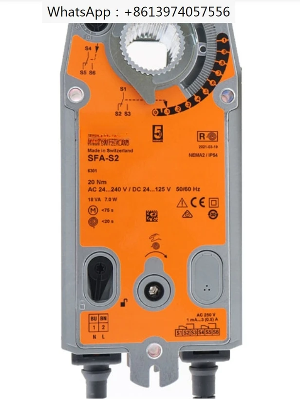 

New and original Damper Actuator Spring return, AC/DC24V LF24-S