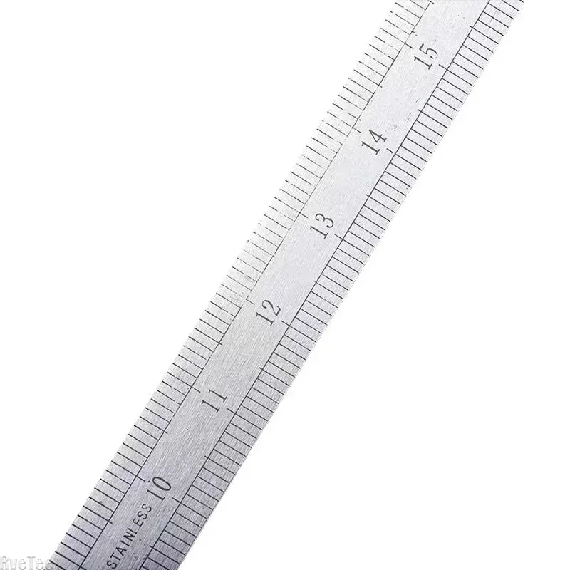 Premium 20-Inch Dual-Scale Stainless Steel Ruler with Enhanced Durability and Convenient Lanyard