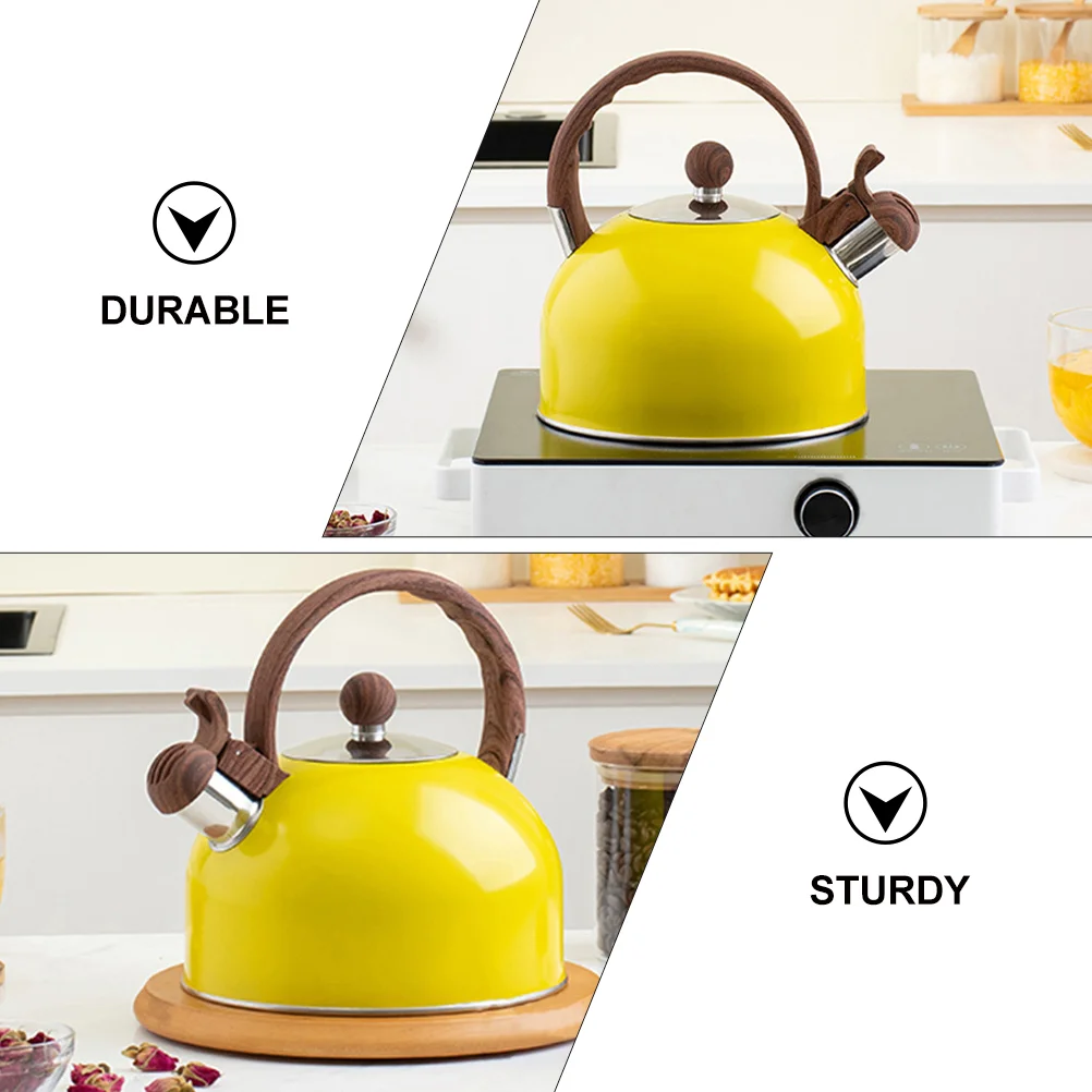 Water Pitcher Pot Collapsible Strainer Whistling Teapot Stainless Steel Teakettle Make