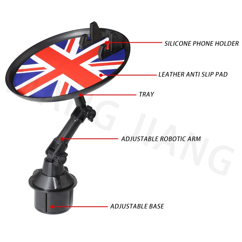 Car Beverage Rack Cup Holder Expander Adjustable For Mini Cooper F55 F56 R55 R56 Multifunctional Car Seat Cup Holder Snack Tray Drink car beverage rack,drinks holder