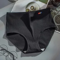 L-XXXL culottes en coton pour sous-vêtements pour femmes grande taille slips de couleur unie taille haute sous-vêtements sans couture Lingerie féminine 6