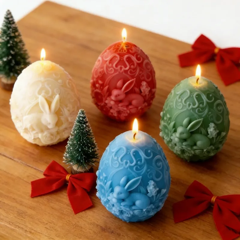 3D Rabbit Egg Mold 2