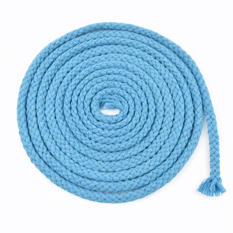 Premium Cotton Twisted Rope for Sewing & Crafting - 10M 5/7mm, Ideal for Bag Straps & Home Decor