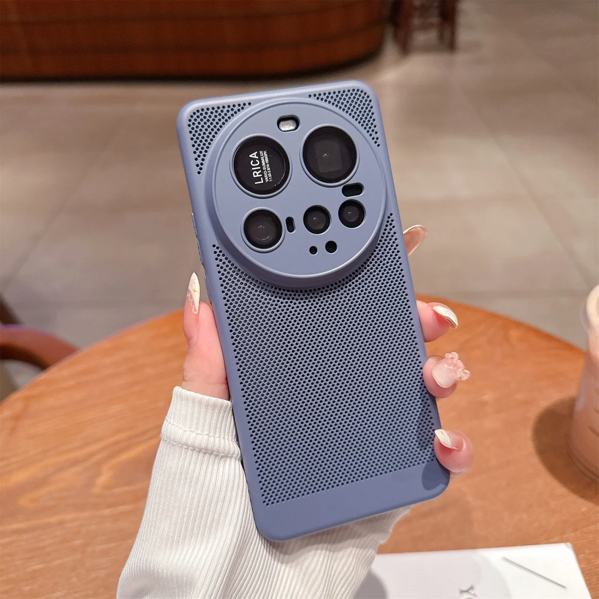 Enhanced Heat Dissipation Cooling Case with Camera Protector and Breathable Hard Cover