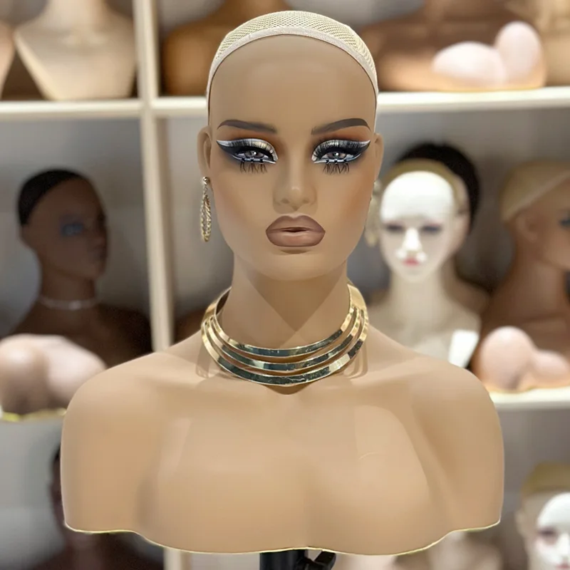 european-and-american-simulation-pvc-female-mannequin-head-with-shoulder-dummy-head-for-wigs-and-necklace-display-body-props