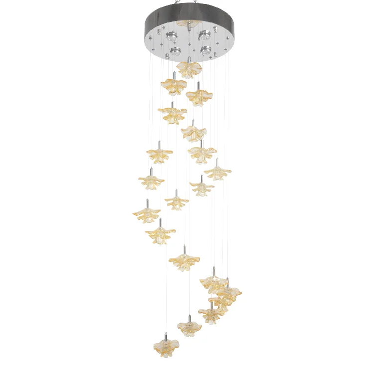 

staircase lights chandelier glass chandeliers led light fixture bold color layers crystal chandelier lamp living room home light