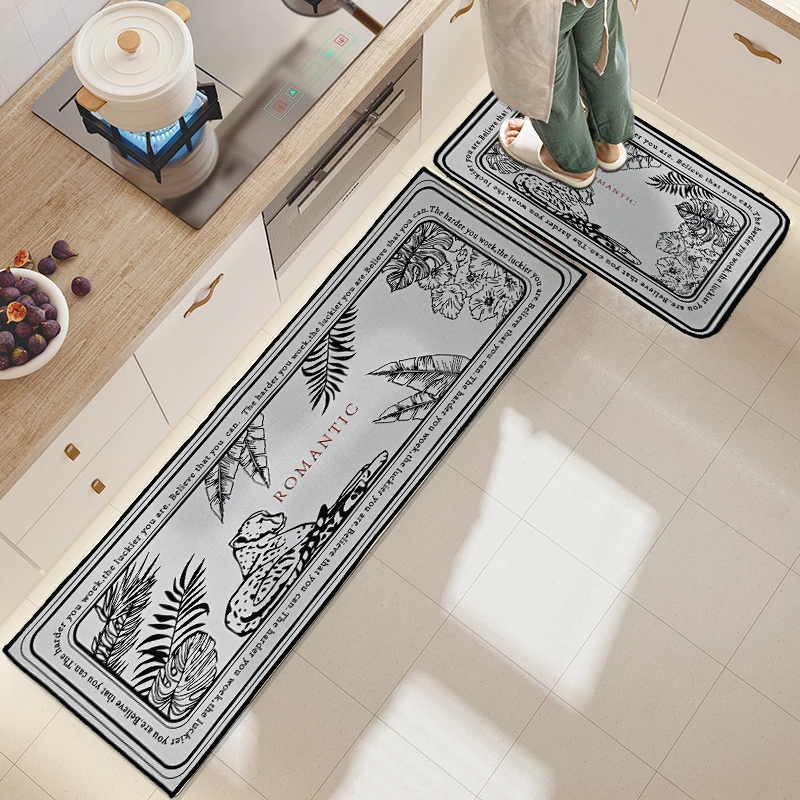 LongKitchenMatNonSlipAntiStainKitchenRugBathroomDoormat
