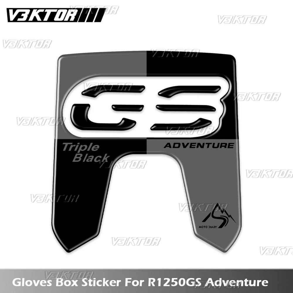 3D R1250GS Adventure Sticker Gloves Box Protection Decals For Rallye R 1250 GS Adventure R 1250GS ADV Motorcycle Rim Sticker Motorcycle Sticker