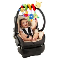 Berceau de bébé suspendus hochets jouets siège de voiture jouet doux Mobiles poussette berceau lit spirale jouet landau suspendus poupées pour bébés nouveau-né cadeau 5