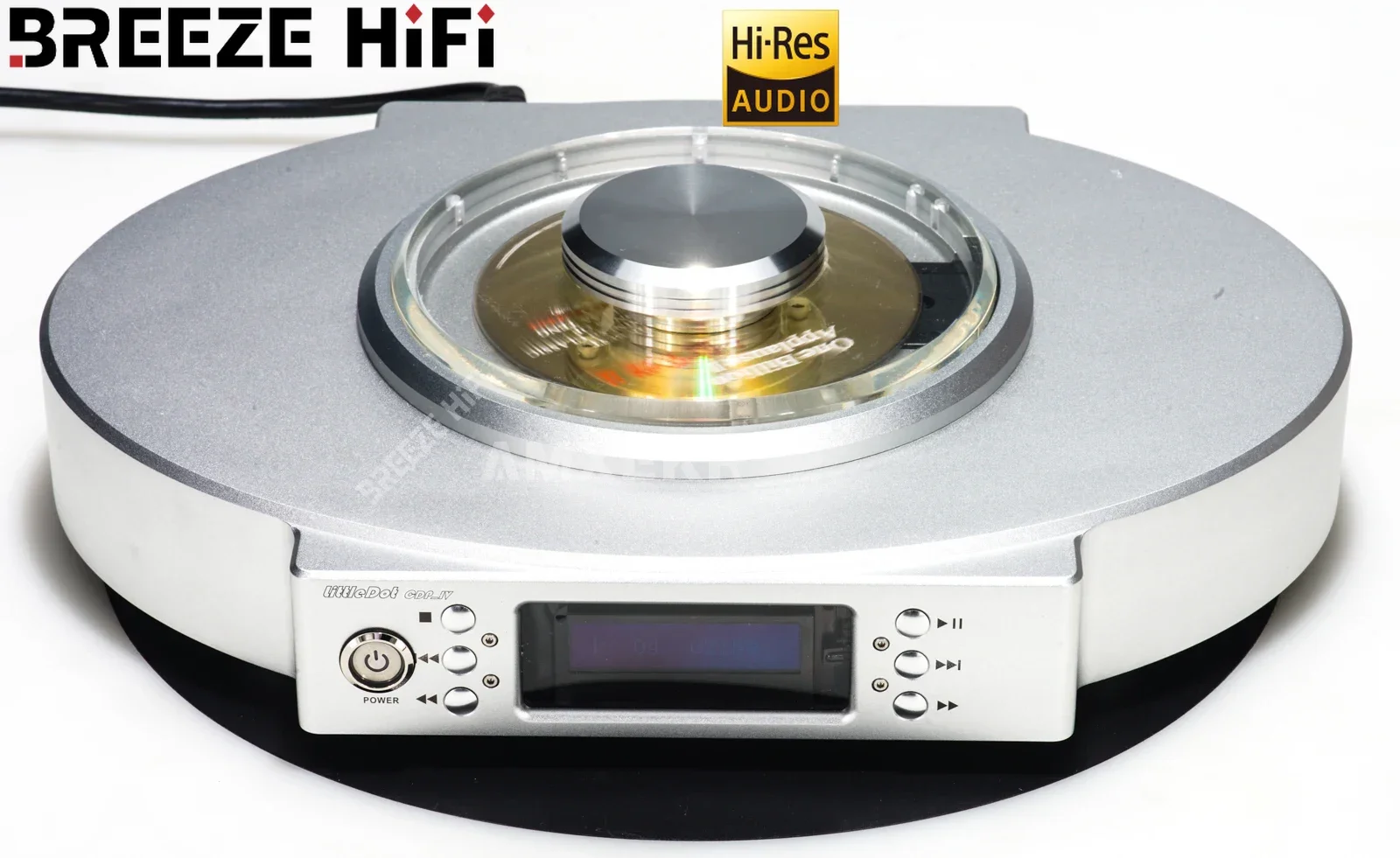 

Littledot CDP-4 Fever Pure CD Player Player Turntable Philips Cdpro2 Movement American Crystal Oscillator