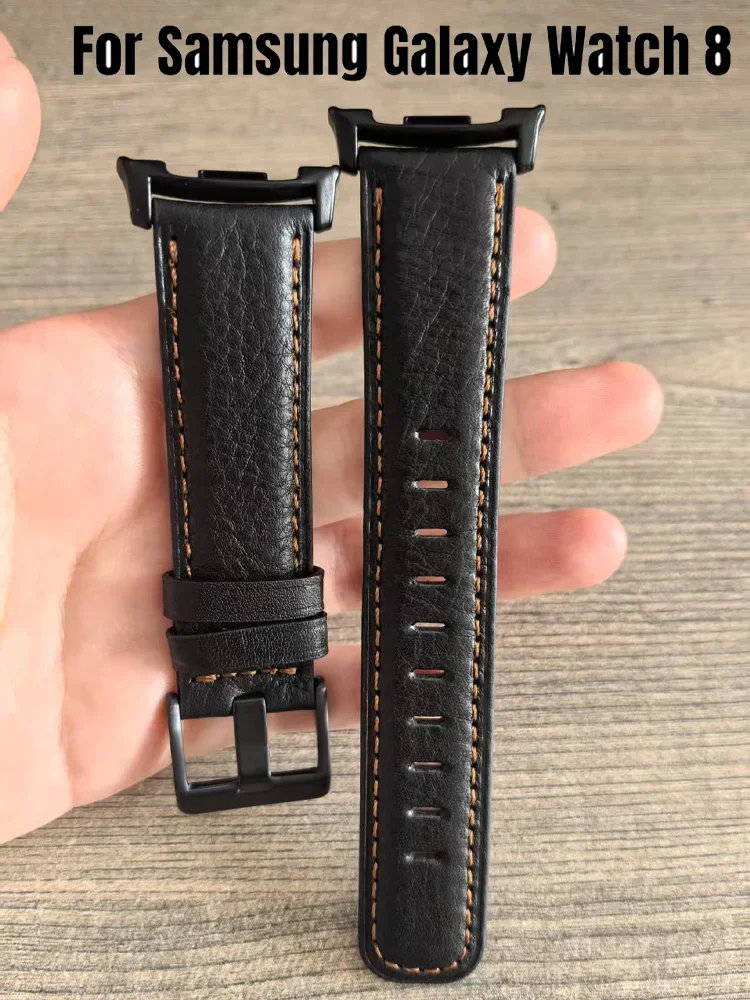 Crazy Horse Leather Strap for Smartwatch - Premium Correa Accessories Bracelet Band