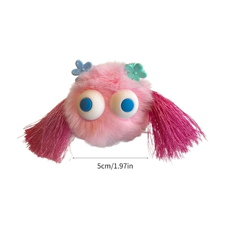 

3D Eyes Side Pin Hair Clip Girl Hair Styling Tool Antislip Women Hair Decoration 066C