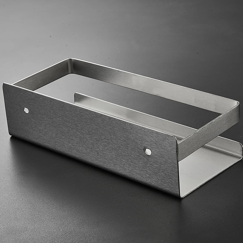 Description Picture 6 of itemNickel Bathroom Shelves Without Drilling Kitchen Shelves Shower Wall Shelf Shampoo Towel Holder Bathroom Organizer Accessorie