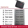 Free Name Engraving New Short Men Zipper Wallets Brand Card Holder Coin Pocket Male Wallet Classic Photo Holder Men's Purses 6