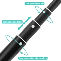 Aluminium Alloy Selfie Stick Pole Extension Monopod For GoPro Hero 13 12 11 10 9 8 7 Insta360 SJCAM AKASO DJI Osmo Action Camera - Image 4