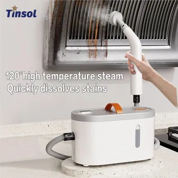 TINSOL Nuovo pulitore a vapore portatile ad alta temperatura Pulitore per cappe da cucina per la pulizia profonda e la disinfezione Pulitore a vapore elettrico 1